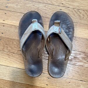 Rainbow Sandals Classic Brown Flip Flops